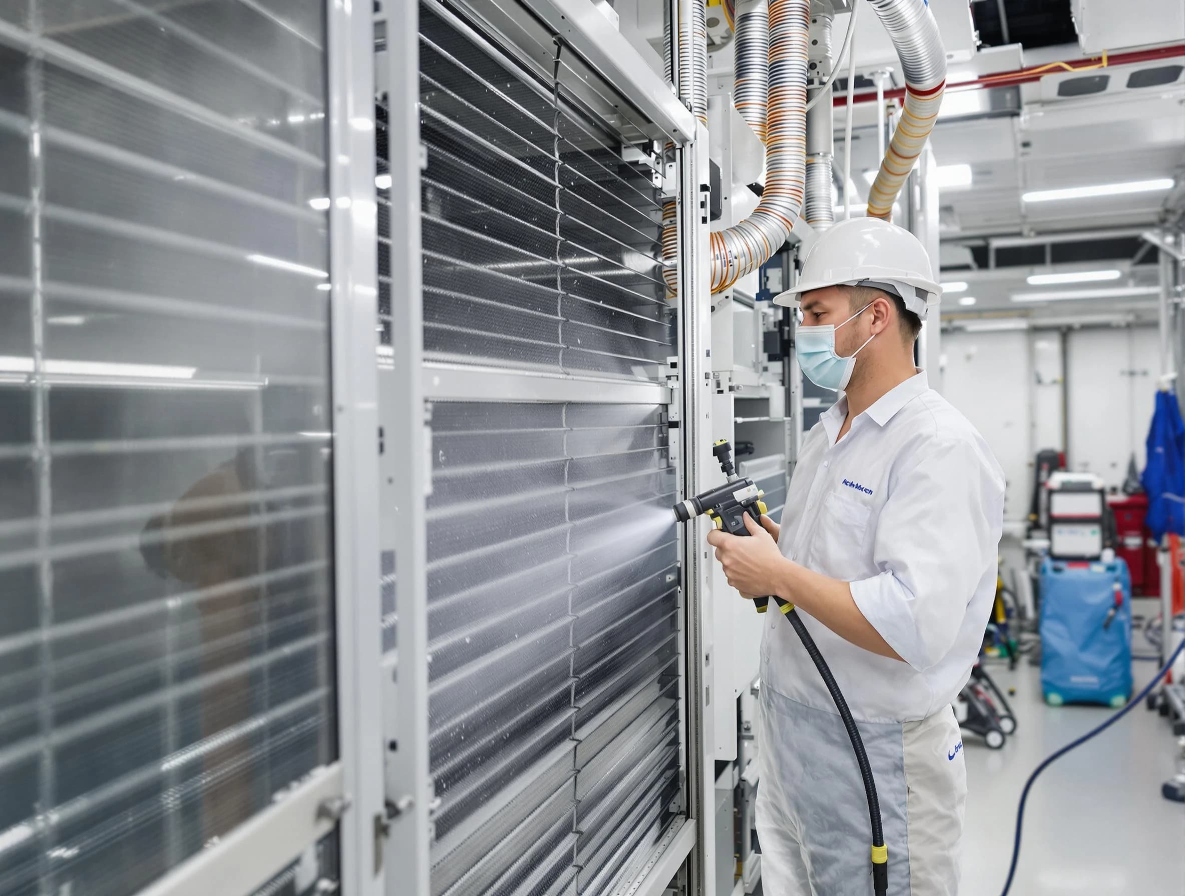 Professional AC coil cleaning by Mountain Park Air Duct Cleaning in Mountain Park