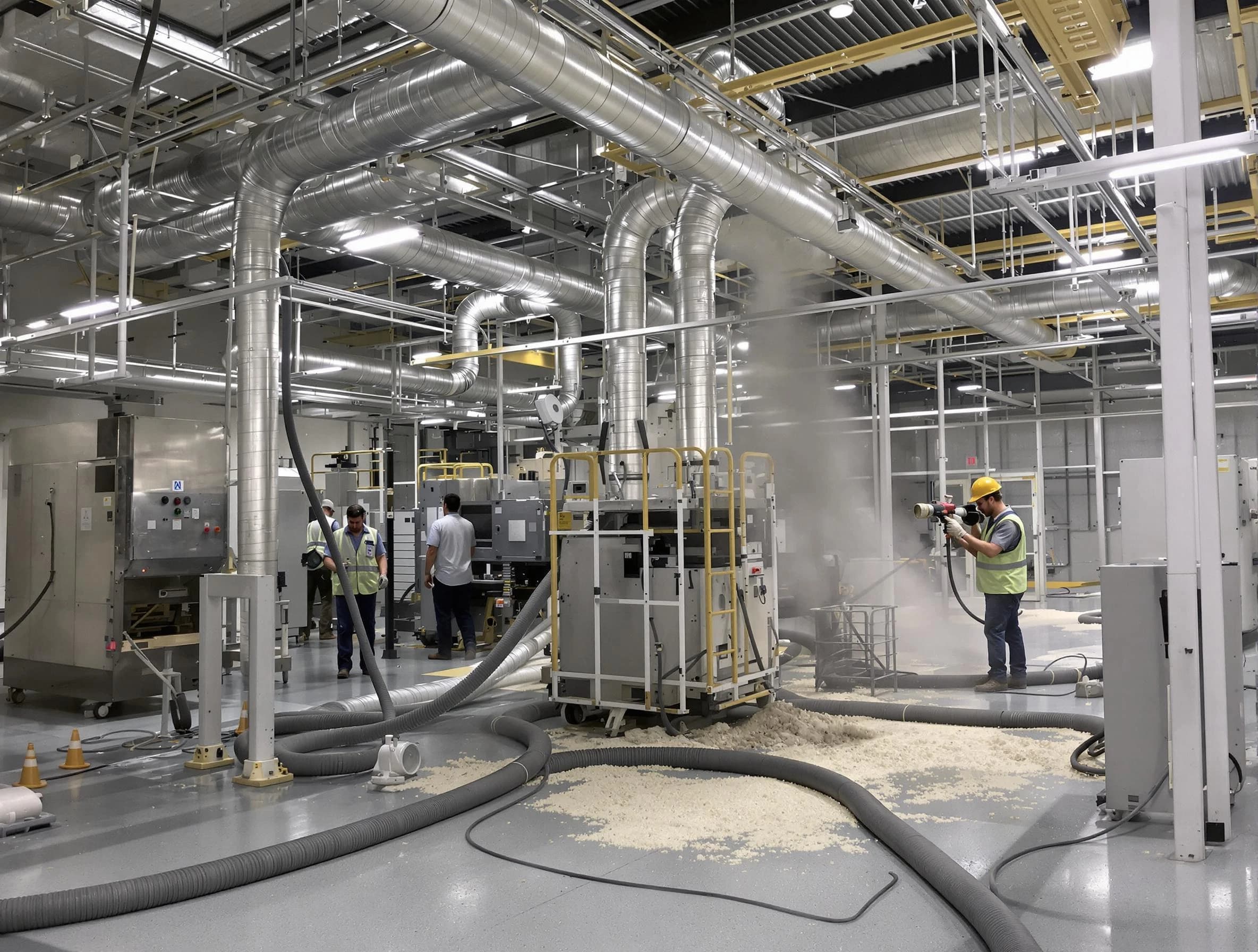 Heavy-duty industrial duct cleaning by Mountain Park Air Duct Cleaning in Mountain Park