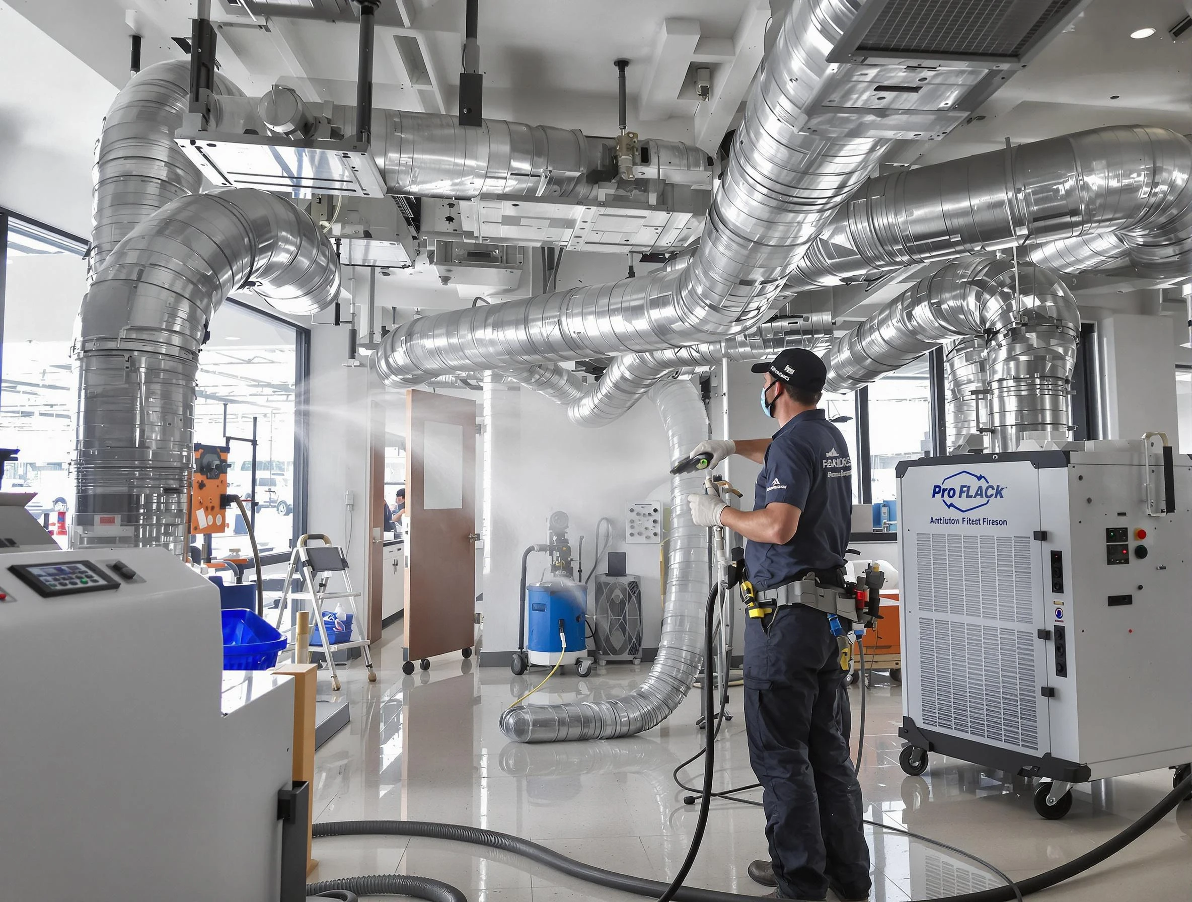 Negative Pressure Air Duct Cleaning in Mountain Park