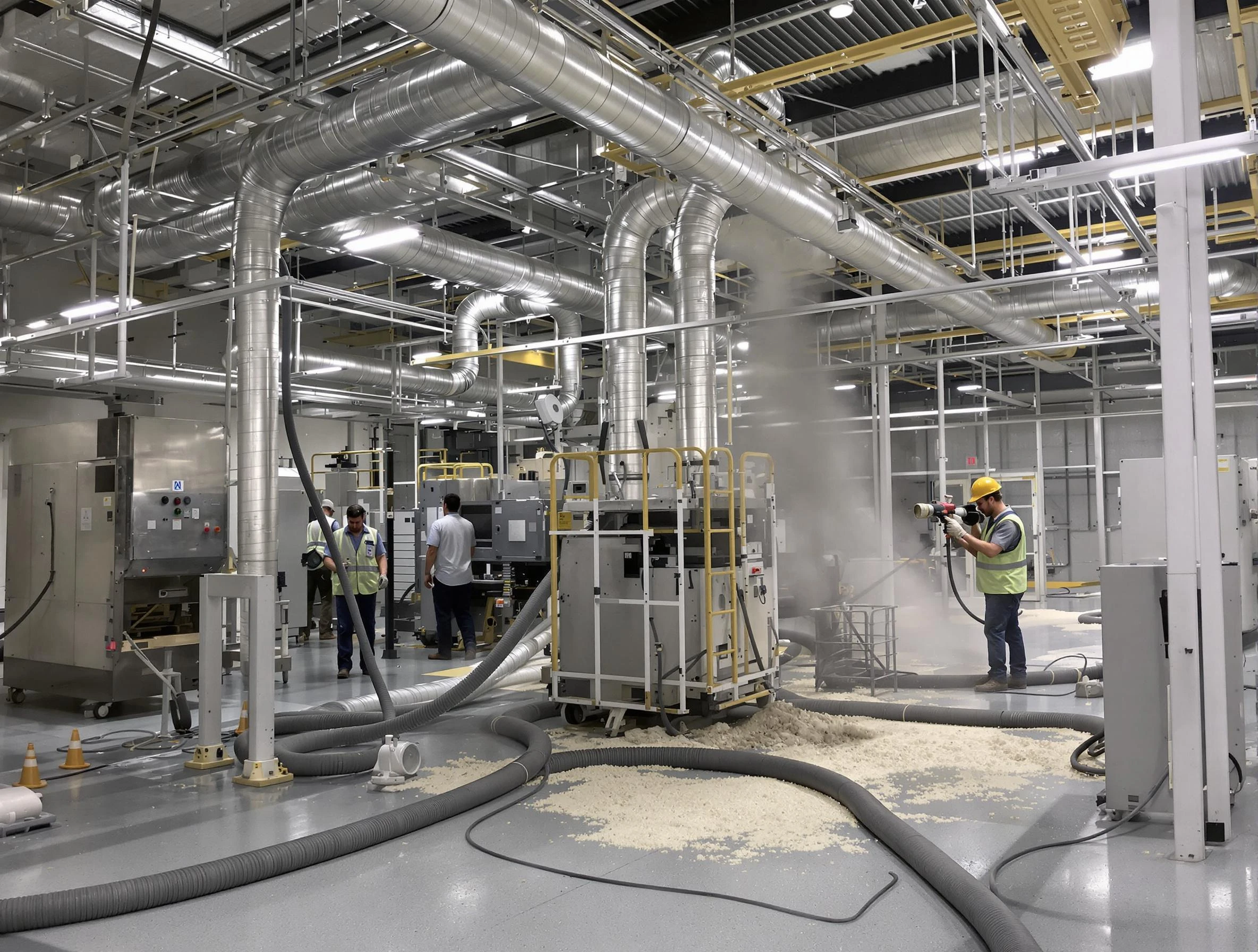 Heavy-duty industrial duct cleaning by Mountain Park Air Duct Cleaning in Mountain Park